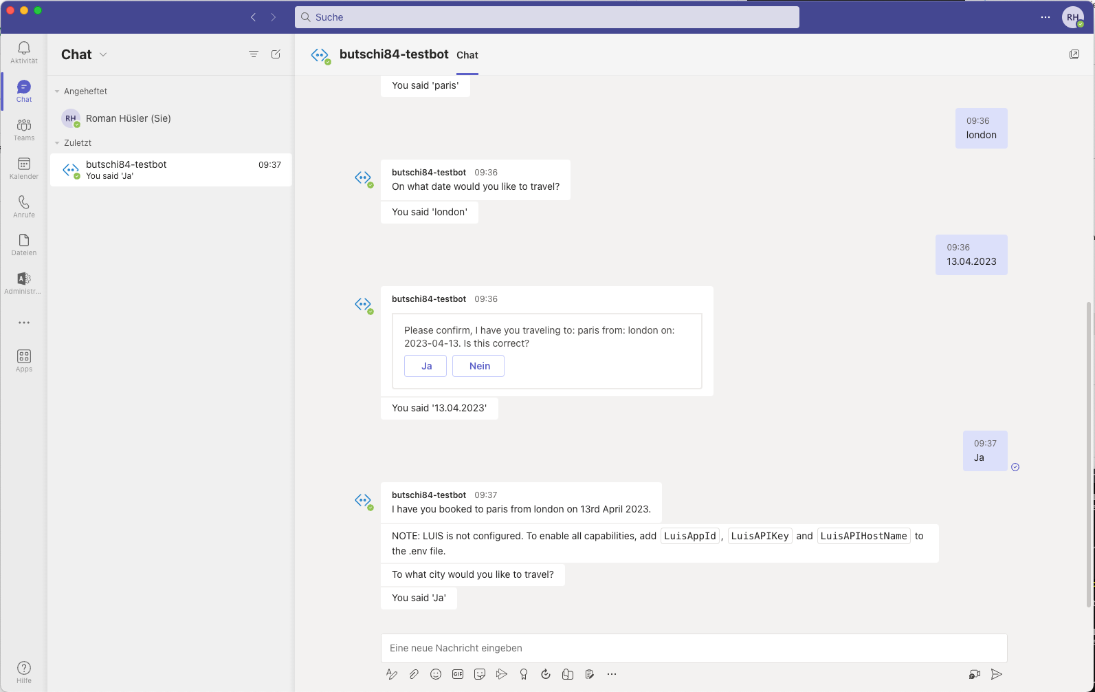 Journey to an intelligent Azure Chat Bot - Part 3
