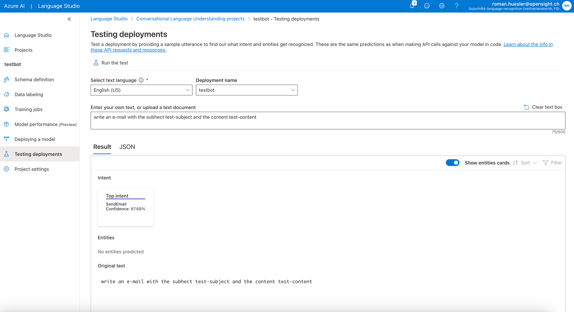 Journey to an intelligent Azure Chat Bot - Part 5