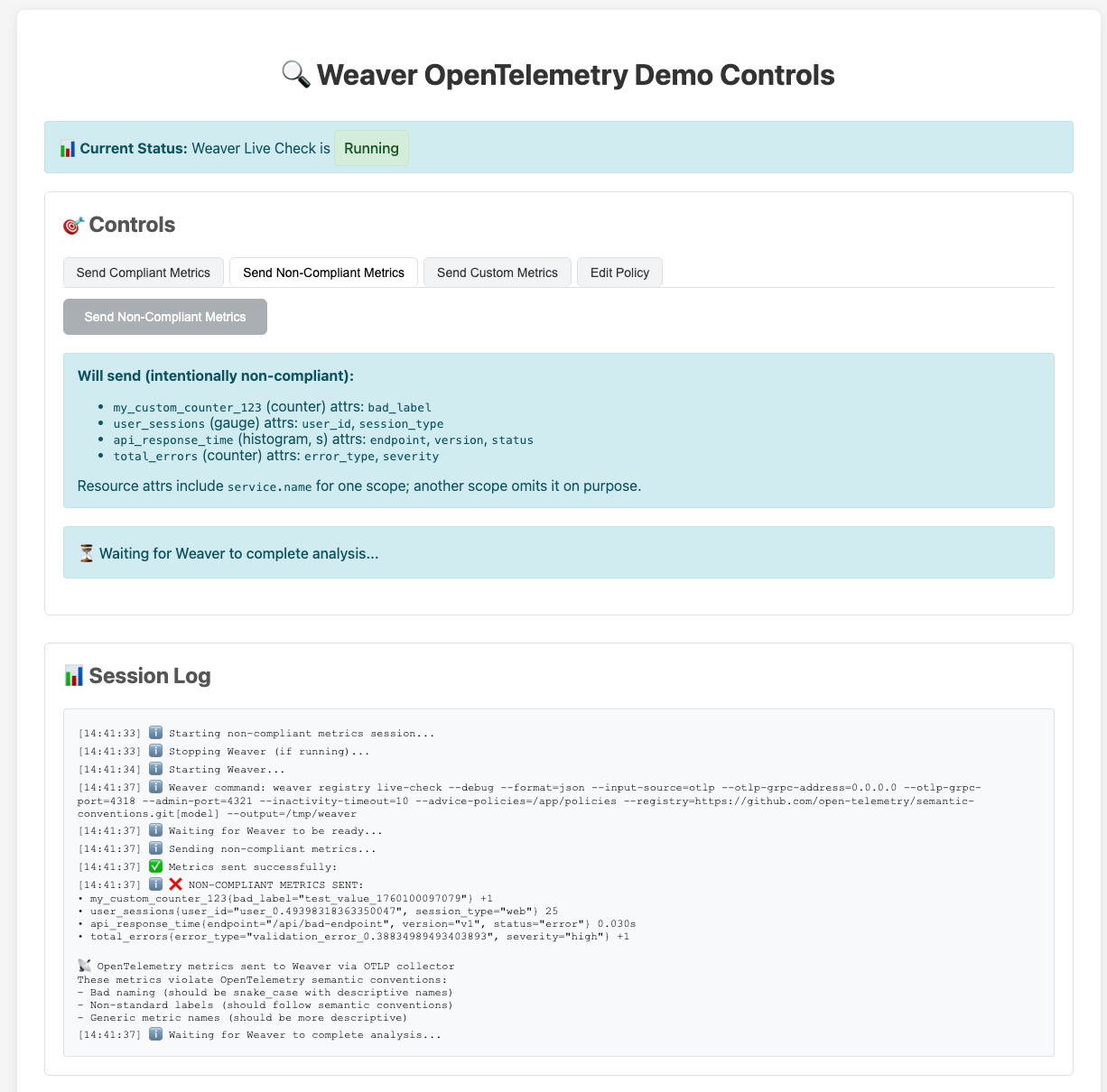 Observability - Reliability and Consistency with OpenTelemetry Weaver